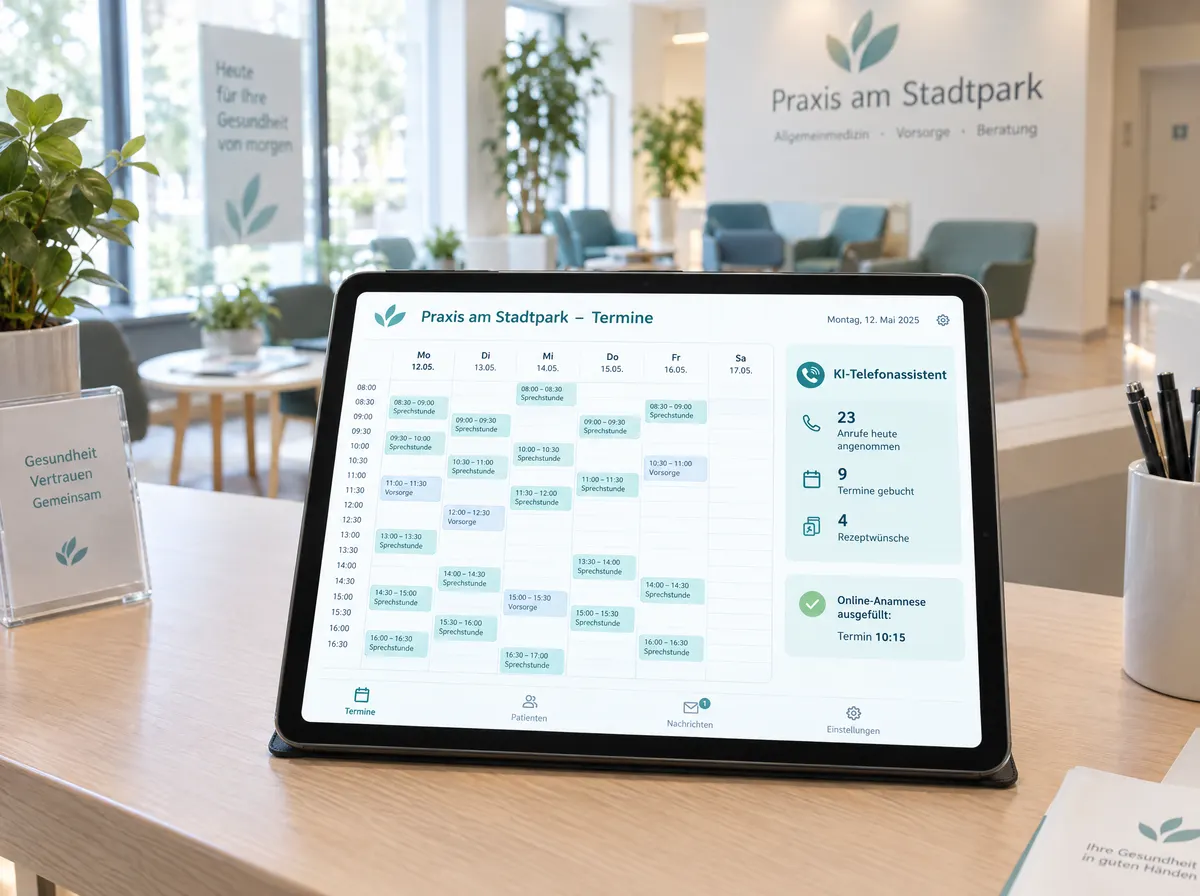 Praxen & Gesundheit — digital organisiert.