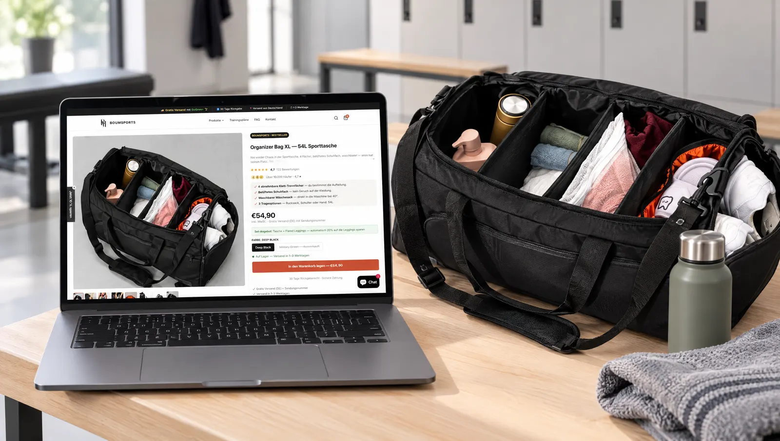 BOUMSPORTS — Shopify store for sports bags & apparel
